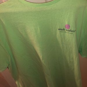 like green simply southern shirt